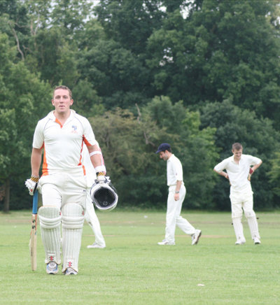 Barnesy ... another great innings comes to an end